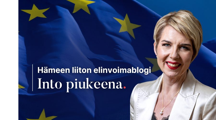 taustakuva, eu-lippu, nainen, hymy