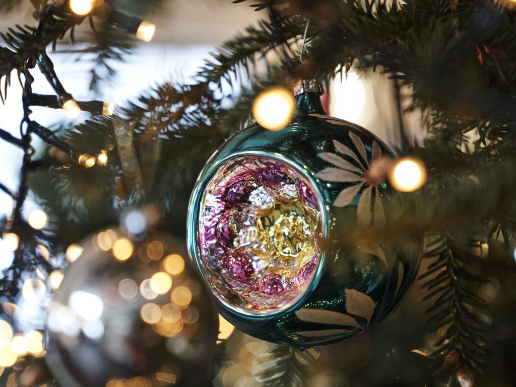 lasipallo, joulukoriste