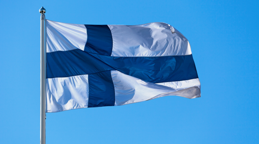 suomen lippu, sinitaivas